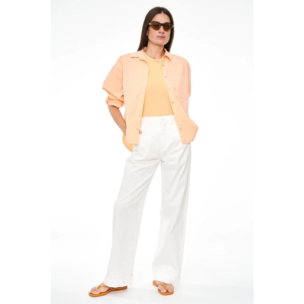 NWT PISTOLA Ellery High Rise Wide Leg Pant size 30 alabaster